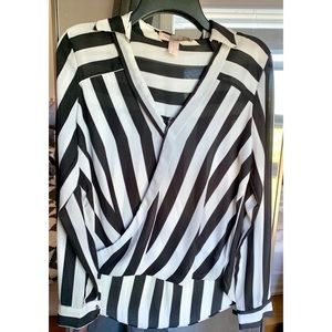 Forever 21 Striped Blouse